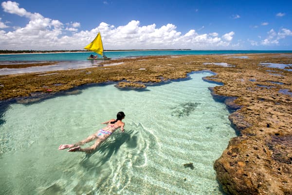 Piscinas naturais de Porto de Galinhas